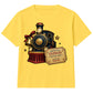 Personalised North Pole Train Ticket Christmas Kids T-Shirt
