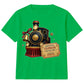 Personalised North Pole Train Ticket Christmas Kids T-Shirt