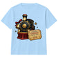 Personalised North Pole Train Ticket Christmas Kids T-Shirt