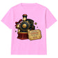 Personalised North Pole Train Ticket Christmas Kids T-Shirt