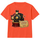Personalised North Pole Train Ticket Christmas Kids T-Shirt