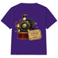 Personalised North Pole Train Ticket Christmas Kids T-Shirt