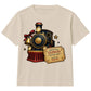 Personalised North Pole Train Ticket Christmas Kids T-Shirt