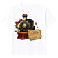Personalised North Pole Train Ticket Christmas Kids T-Shirt
