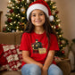 Personalised North Pole Train Ticket Christmas Kids T-Shirt