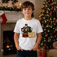 Personalised North Pole Train Ticket Christmas Kids T-Shirt