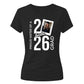 Personalised 2026 Graduation Ladies T-Shirt Custom Photo
