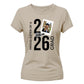 Personalised 2026 Graduation Ladies T-Shirt Custom Photo