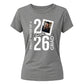 Personalised 2026 Graduation Ladies T-Shirt Custom Photo