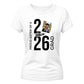 Personalised 2026 Graduation Ladies T-Shirt Custom Photo