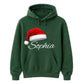 Personalised script name custom Christmas Unisex Hoodie
