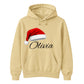 Personalised script name custom Christmas Unisex Hoodie