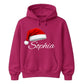 Personalised script name custom Christmas Unisex Hoodie