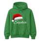 Personalised script name custom Christmas Unisex Hoodie