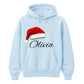 Personalised script name custom Christmas Unisex Hoodie