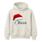Personalised script name custom Christmas Unisex Hoodie