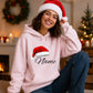 Personalised script name custom Christmas Unisex Hoodie