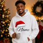 Personalised script name custom Christmas Unisex Hoodie