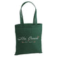 Personalised script name established year canvas Tote Bag