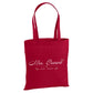 Personalised script name established year canvas Tote Bag