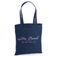 Personalised script name established year canvas Tote Bag