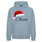 Personalised script name festive Christmas Oversized Hoodie