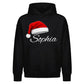 Personalised script name festive Christmas Oversized Hoodie