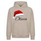 Personalised script name festive Christmas Oversized Hoodie