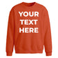 Personalised Slogan Printed Everyday Oversized Sweatshirt