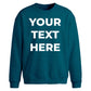Personalised Slogan Printed Everyday Oversized Sweatshirt