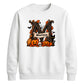 Personalised spooky initial Halloween Unisex Sweatshirt