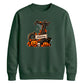 Personalised spooky initial Halloween Unisex Sweatshirt