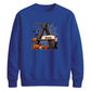Personalised spooky initial Halloween Unisex Sweatshirt