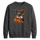 Personalised spooky initial Halloween Unisex Sweatshirt