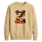 Personalised spooky initial Halloween Unisex Sweatshirt