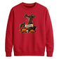 Personalised spooky initial Halloween Unisex Sweatshirt