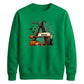 Personalised spooky initial Halloween Unisex Sweatshirt