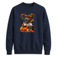 Personalised spooky initial Halloween Unisex Sweatshirt