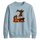 Personalised spooky initial Halloween Unisex Sweatshirt