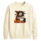 Personalised spooky initial Halloween Unisex Sweatshirt