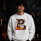 Personalised spooky initial Halloween Unisex Sweatshirt