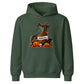 Personalised spooky tree initial name Halloween Kids Hoodie