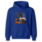 Personalised spooky tree initial name Halloween Kids Hoodie