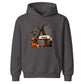 Personalised spooky tree initial name Halloween Kids Hoodie