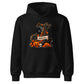 Personalised spooky tree initial name Halloween Kids Hoodie