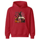 Personalised spooky tree initial name Halloween Kids Hoodie