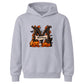 Personalised spooky tree initial name Halloween Kids Hoodie
