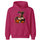 Personalised spooky tree initial name Halloween Kids Hoodie