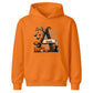 Personalised spooky tree initial name Halloween Kids Hoodie