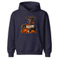 Personalised spooky tree initial name Halloween Kids Hoodie
